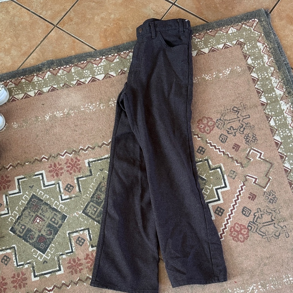 Levi’s 1970’s Men's Dark Brown Dress Pants